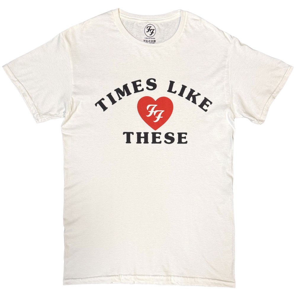Foo Fighters - Times Like These Heren Tshirt - Wit